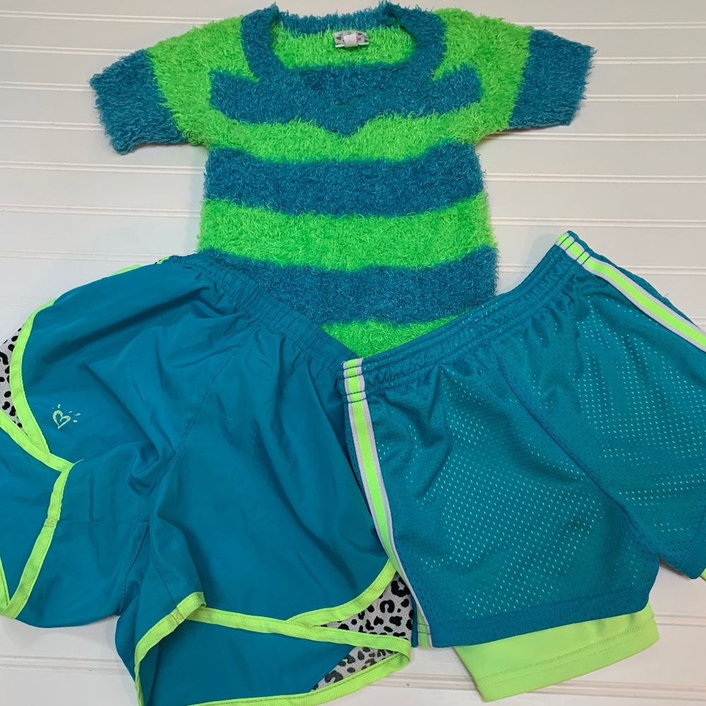 Kids shorts and sweater